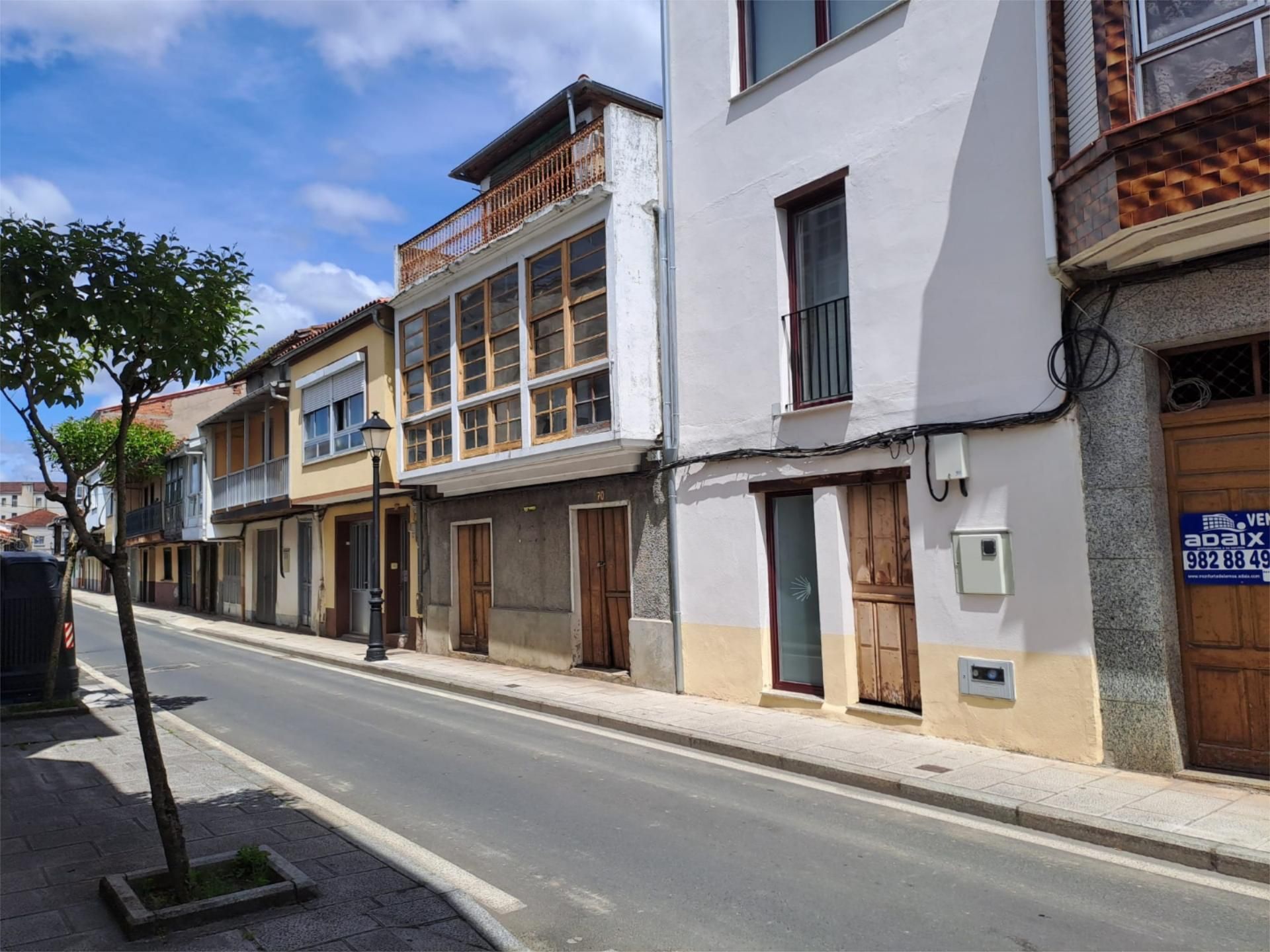 Exterior view of Single-family semi-detached for sale in Monforte de Lemos