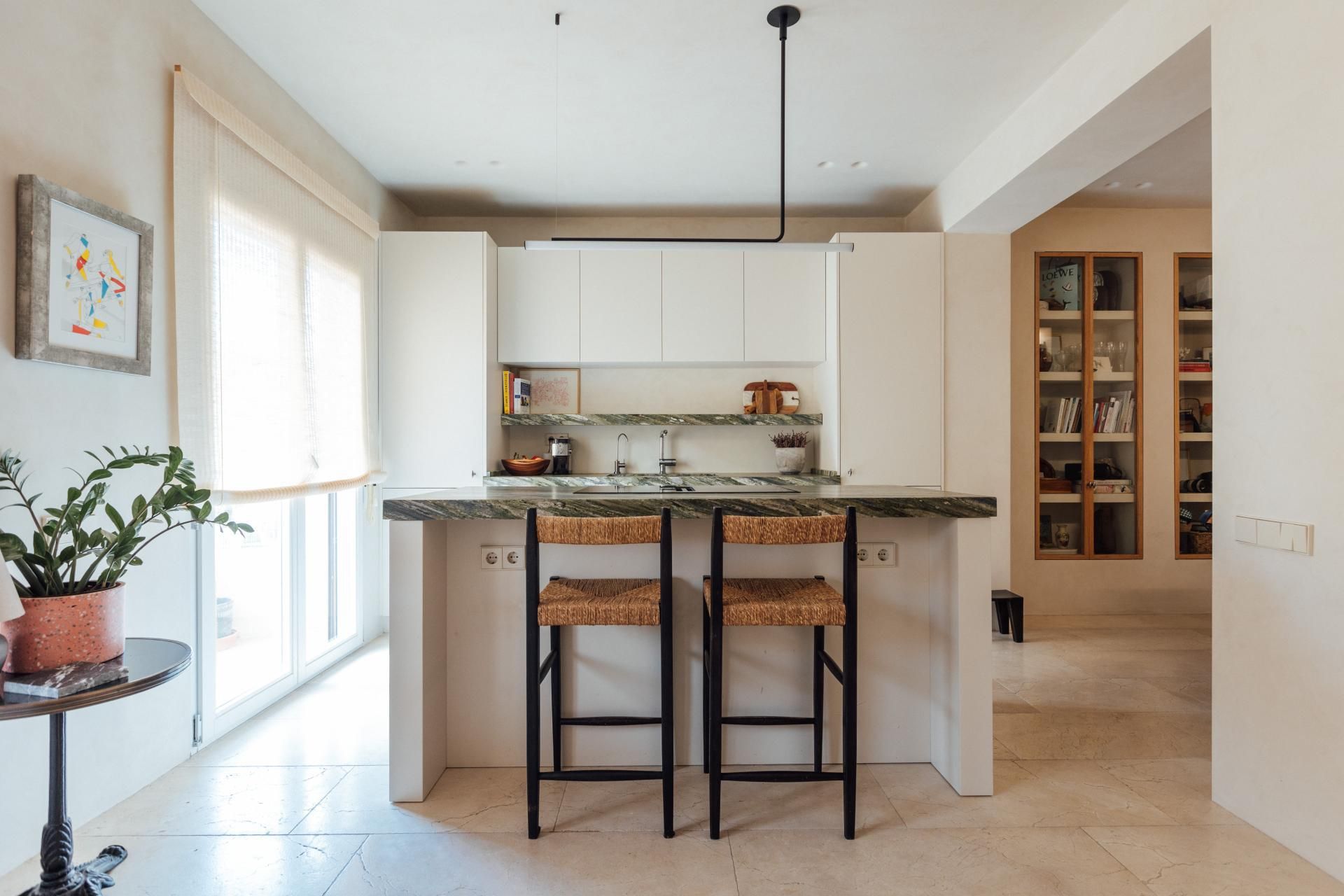 Cocina de Piso en venta en Alicante / Alacant con Aire acondicionado y Balcón