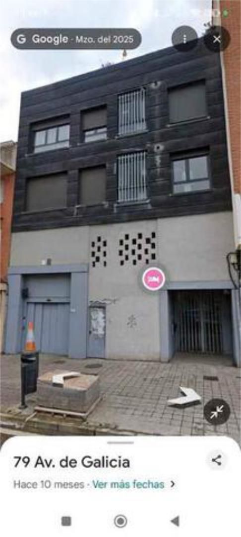 Vista exterior de Garaje de alquiler en Zamora Capital 