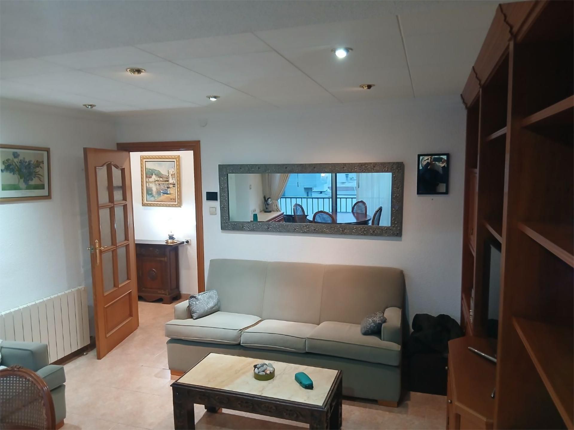 Sala d'estar de Pis en venda en  Barcelona Capital amb Aire condicionat, Calefacció i Moblat