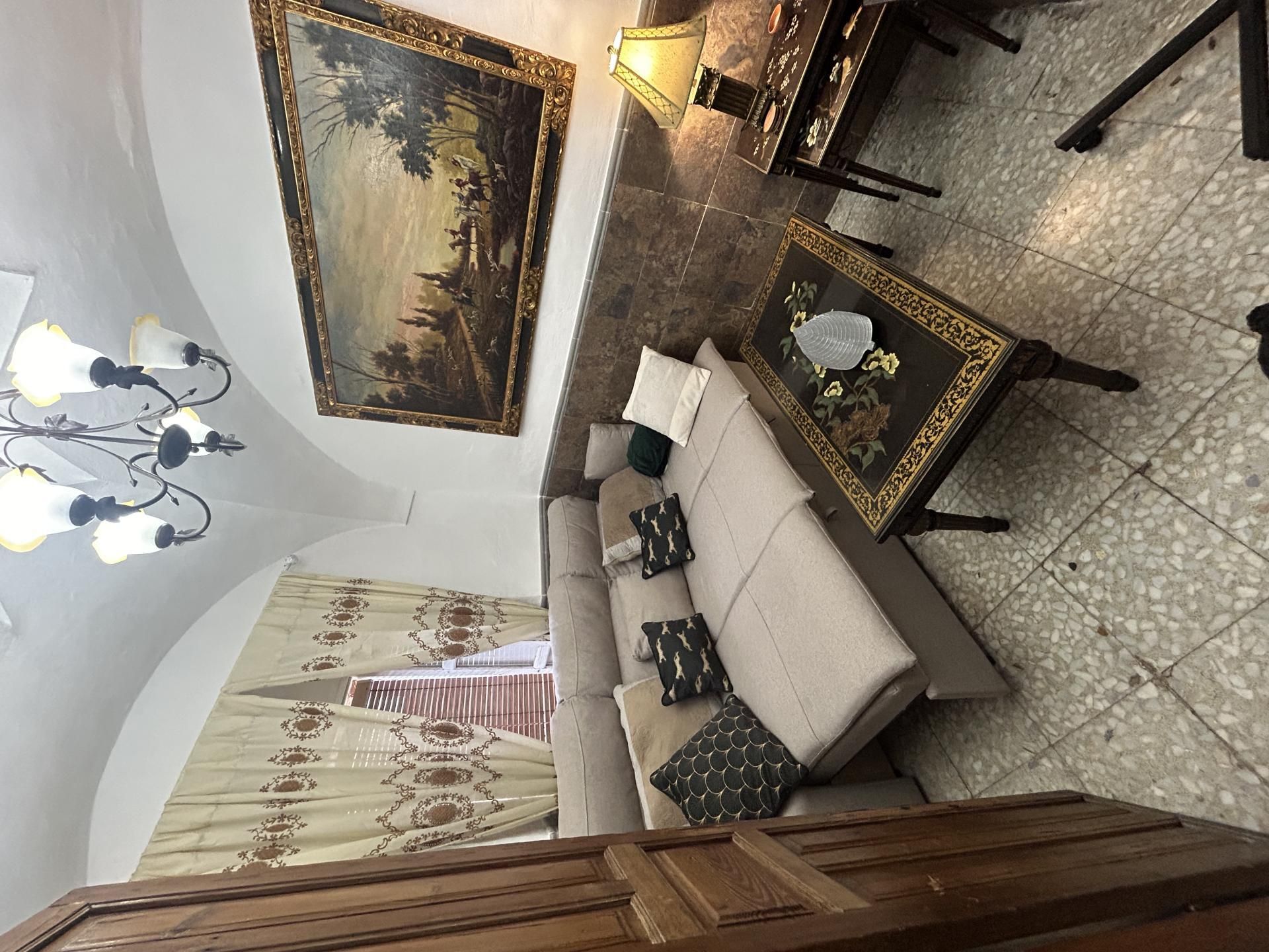 Living room of Single-family semi-detached for sale in Fuente Obejuna  with Heating, Private garden and Terrace