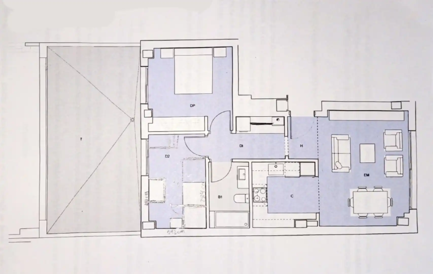 Wohnung zum Verkauf in Carrer de Rafael Roig, 9, Cementiri Vell Wohnung zum Verkauf in Terrassa mit Terrasse und Balkon