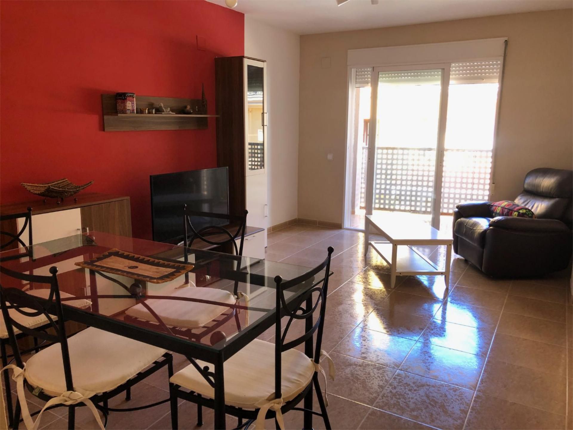 Sala d'estar de Pis en venda en Càlig amb Aire condicionat i Balcó