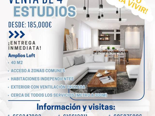 Apartamento en Venta en Calle Conde de Guadalhorce, 10 en La Unión - Cruz de Humilladero - Los Tilos