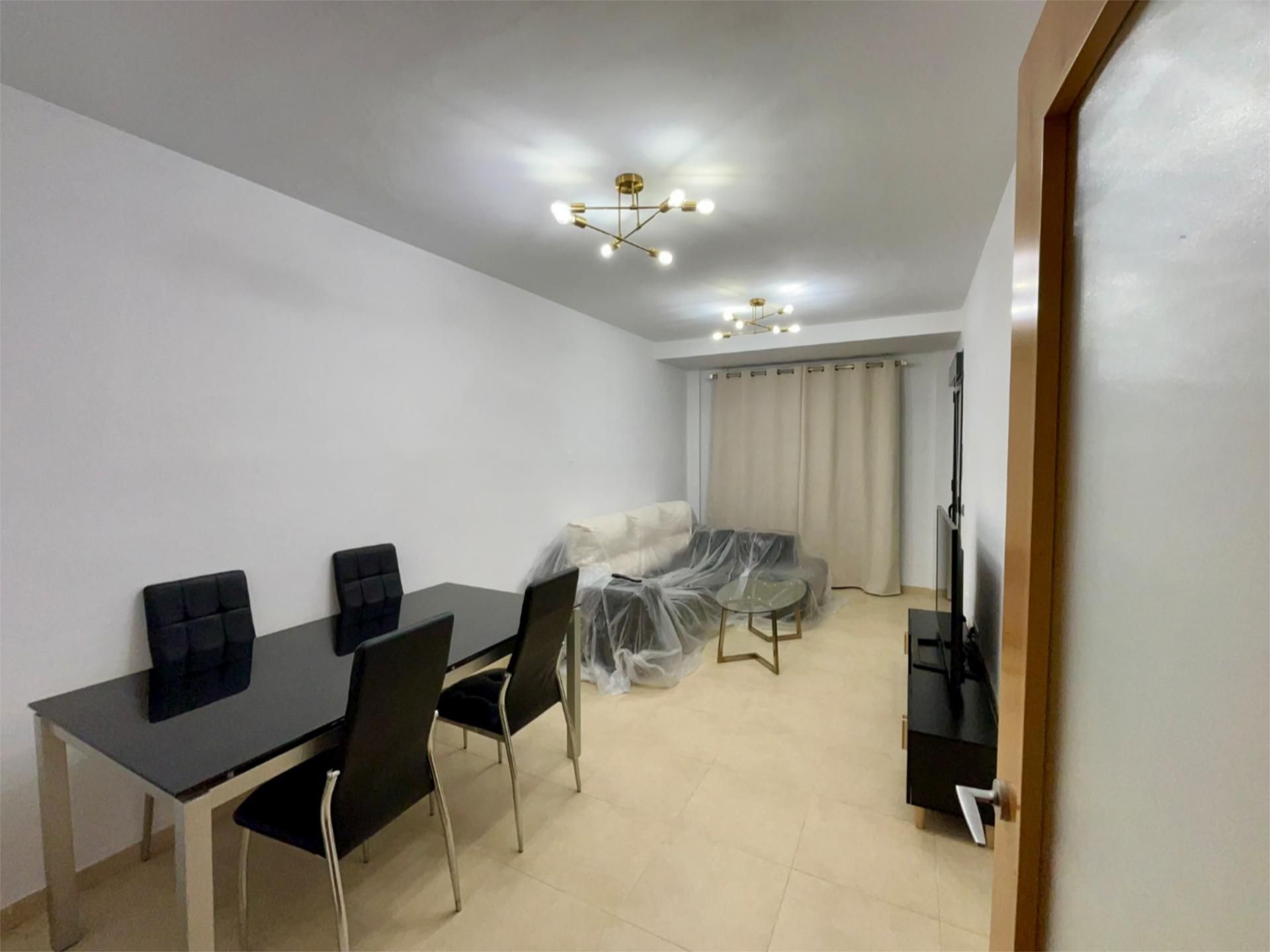 Living room of Flat for sale in Roquetas de Mar  with Air Conditioner, Terrace and Balcony