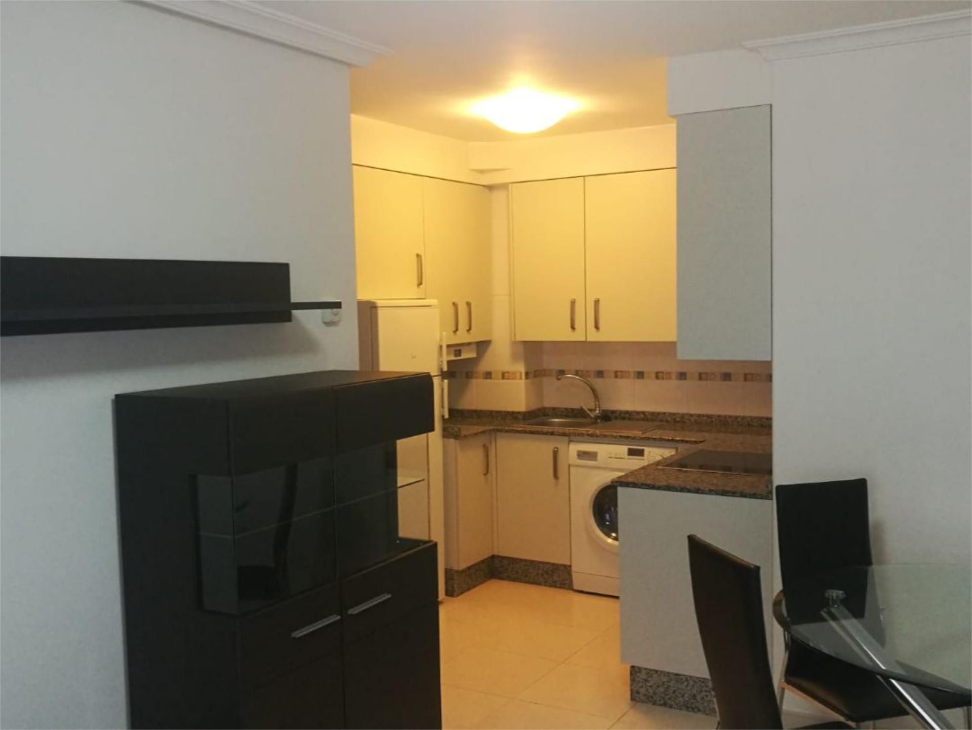 Kitchen of Flat to rent in Oroso  with Heating, Parquet flooring and Storage room