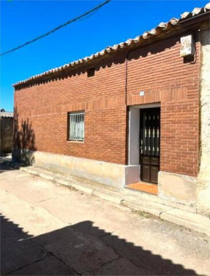 Exterior view of House or chalet for sale in Villanueva de los Caballeros  with Private garden