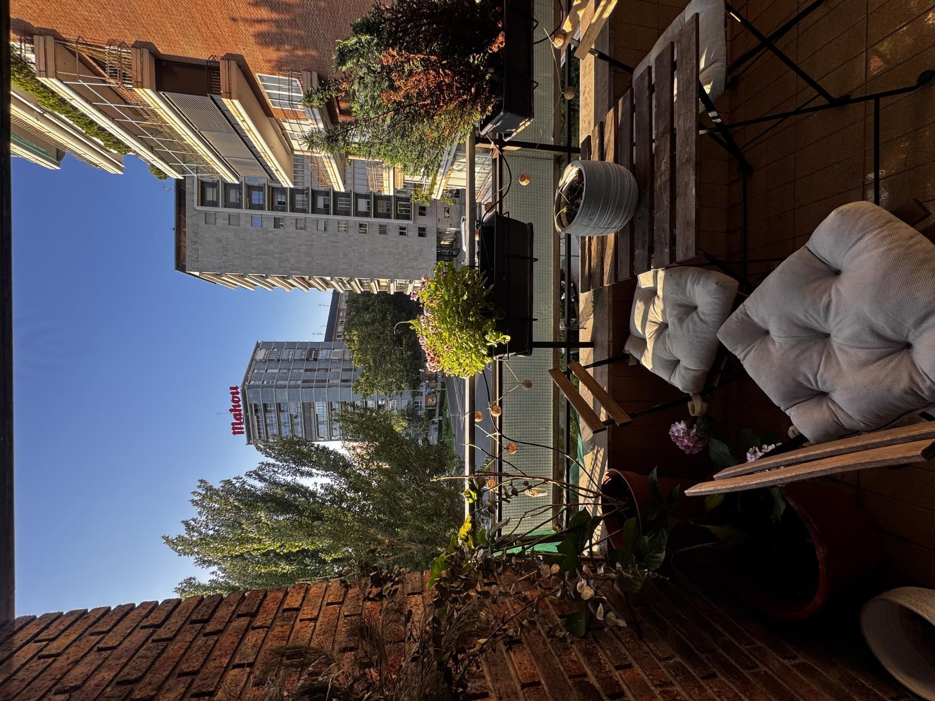 Terrace of Flat for sale in  Madrid Capital  with Air Conditioner, Heating and Parquet flooring