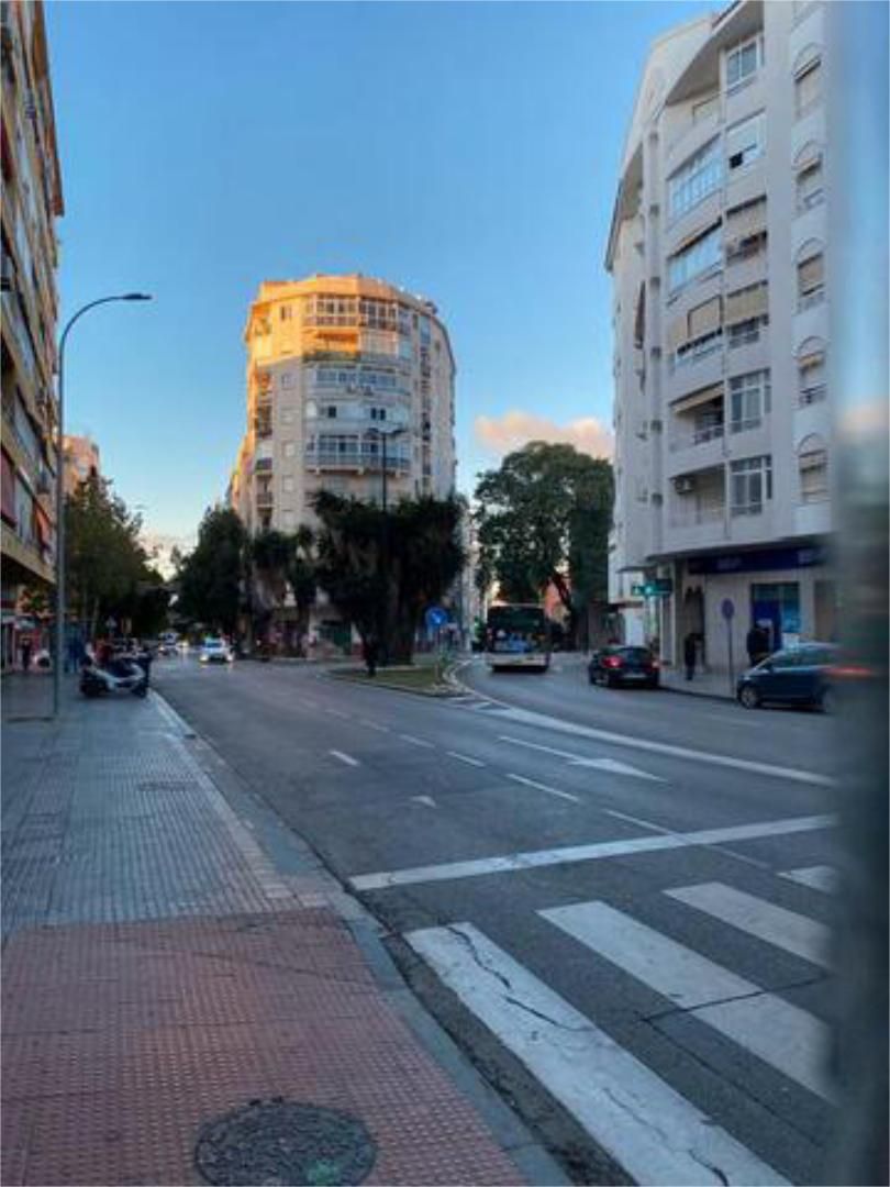 Exterior view of Flat for sale in Málaga Capital  with Heating, Private garden and Terrace