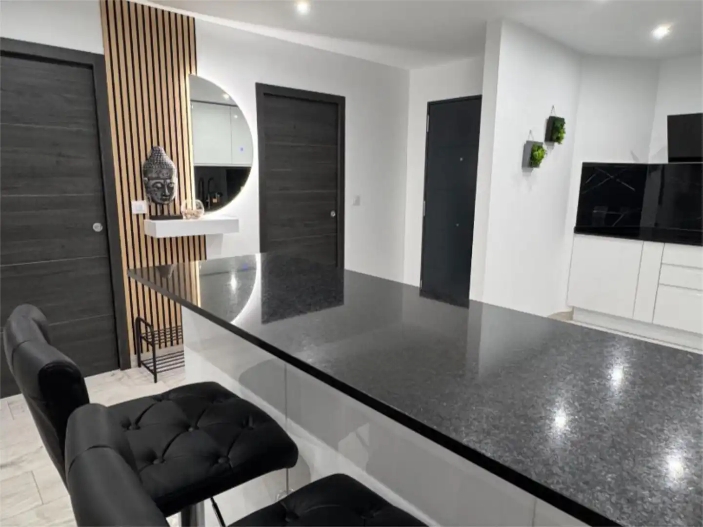 Kitchen of Apartments for sale in Calpe / Calp  with Air Conditioner, Heating and Parquet flooring