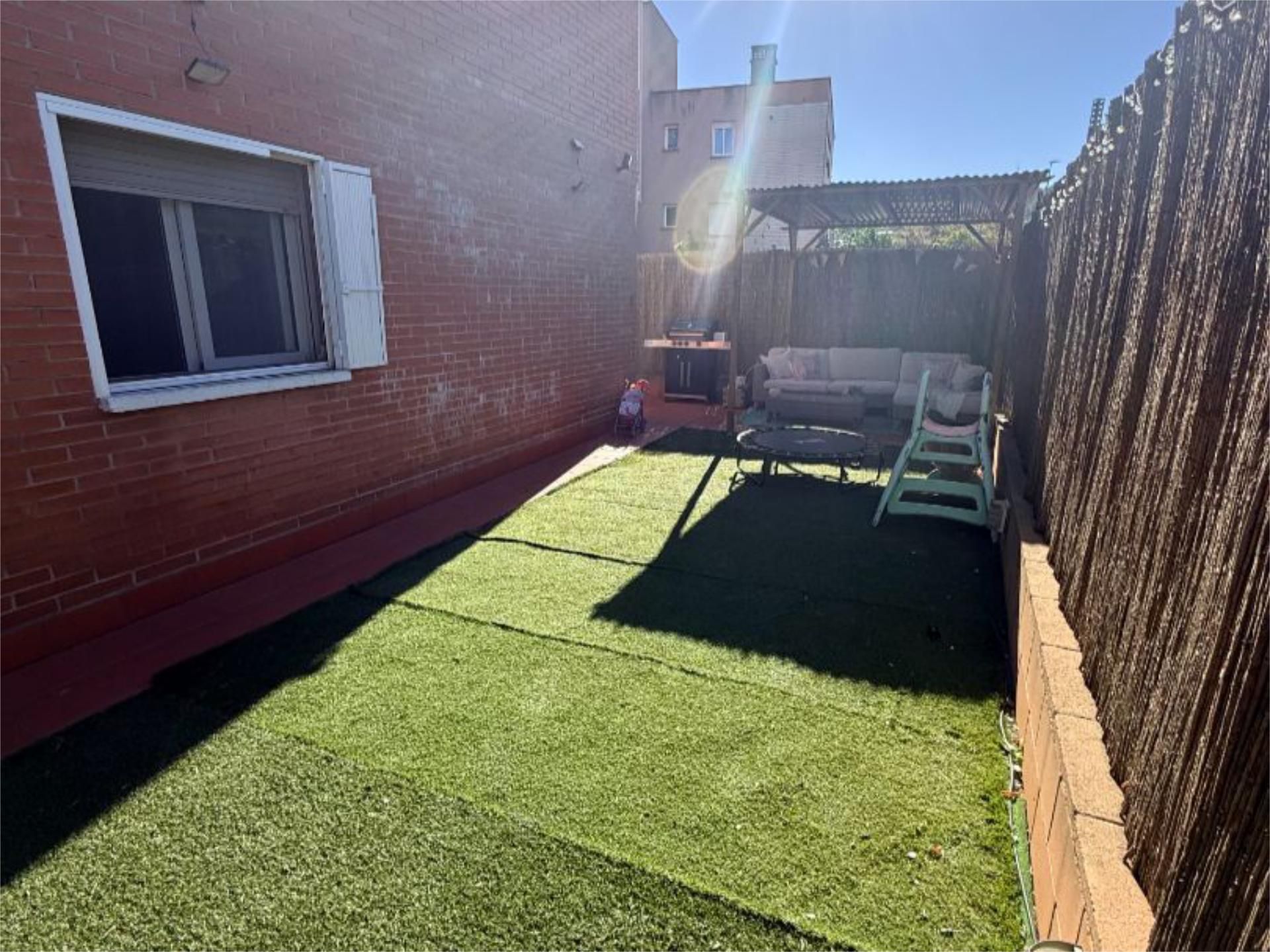 Terrace of Flat for sale in Santa Coloma de Cervelló  with Air Conditioner, Heating and Private garden