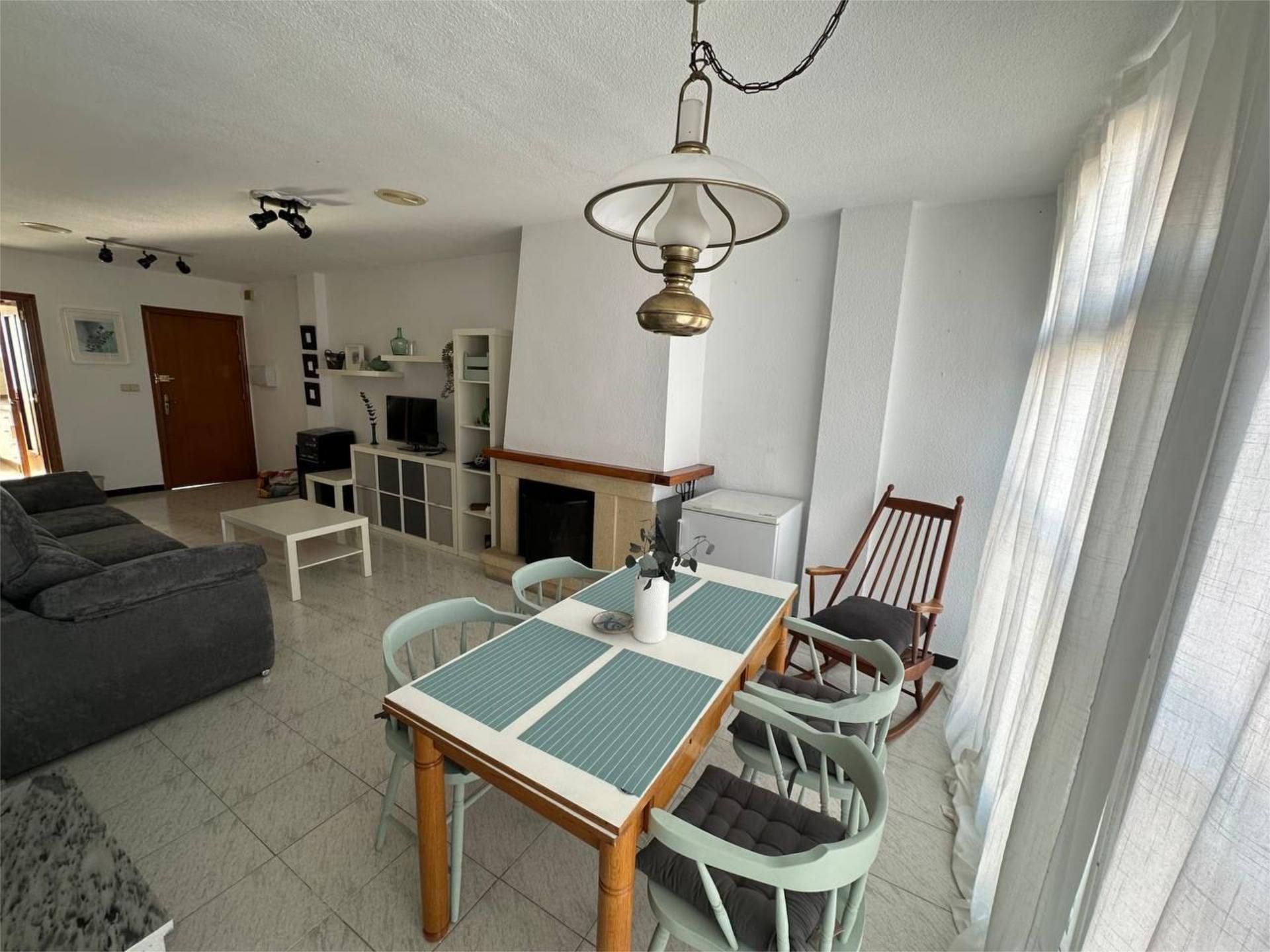 Dining room of Flat to rent in  Murcia Capital  with Air Conditioner, Furnished and Balcony