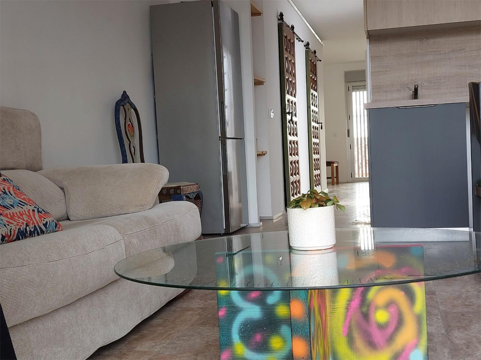 Sala d'estar de Pis de lloguer en Daimiel amb Aire condicionat, Calefacció i Terrassa