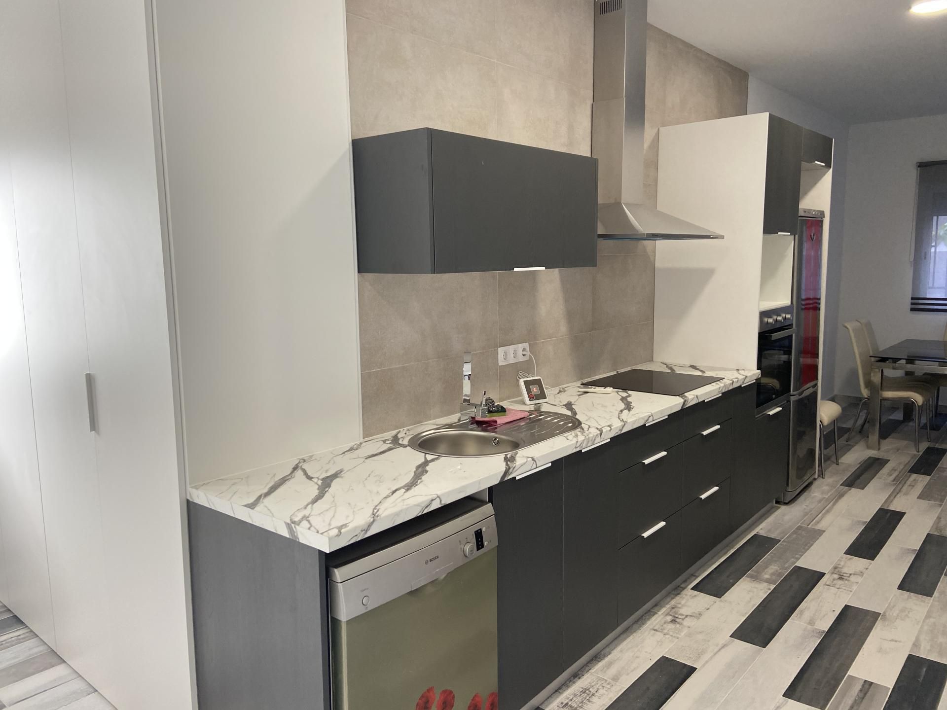 Cuina de Pis en venda en Castellón de la Plana / Castelló de la Plana amb Aire condicionat, Calefacció i Parquet