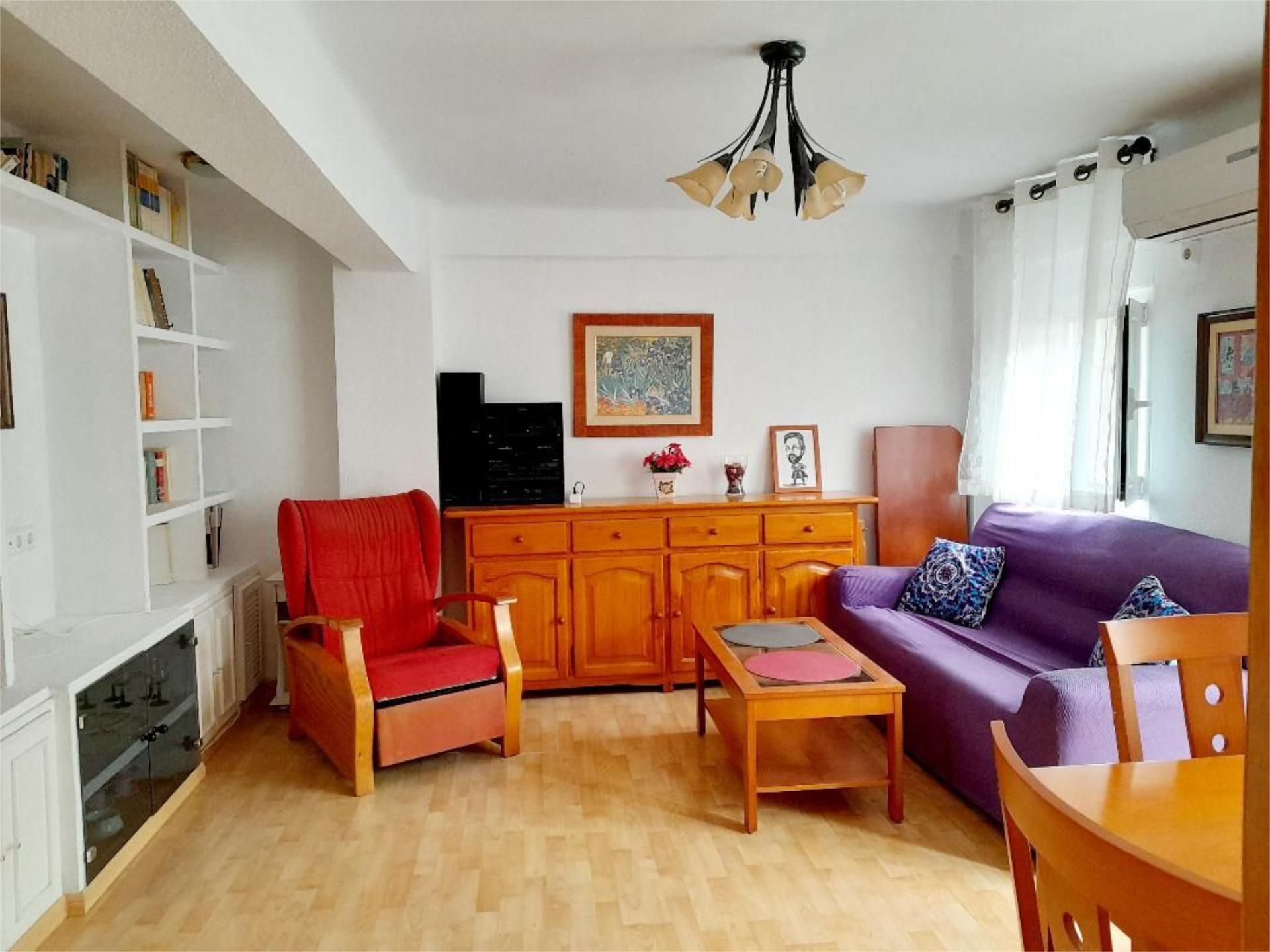 Sala d'estar de Pis en venda en  Madrid Capital amb Aire condicionat