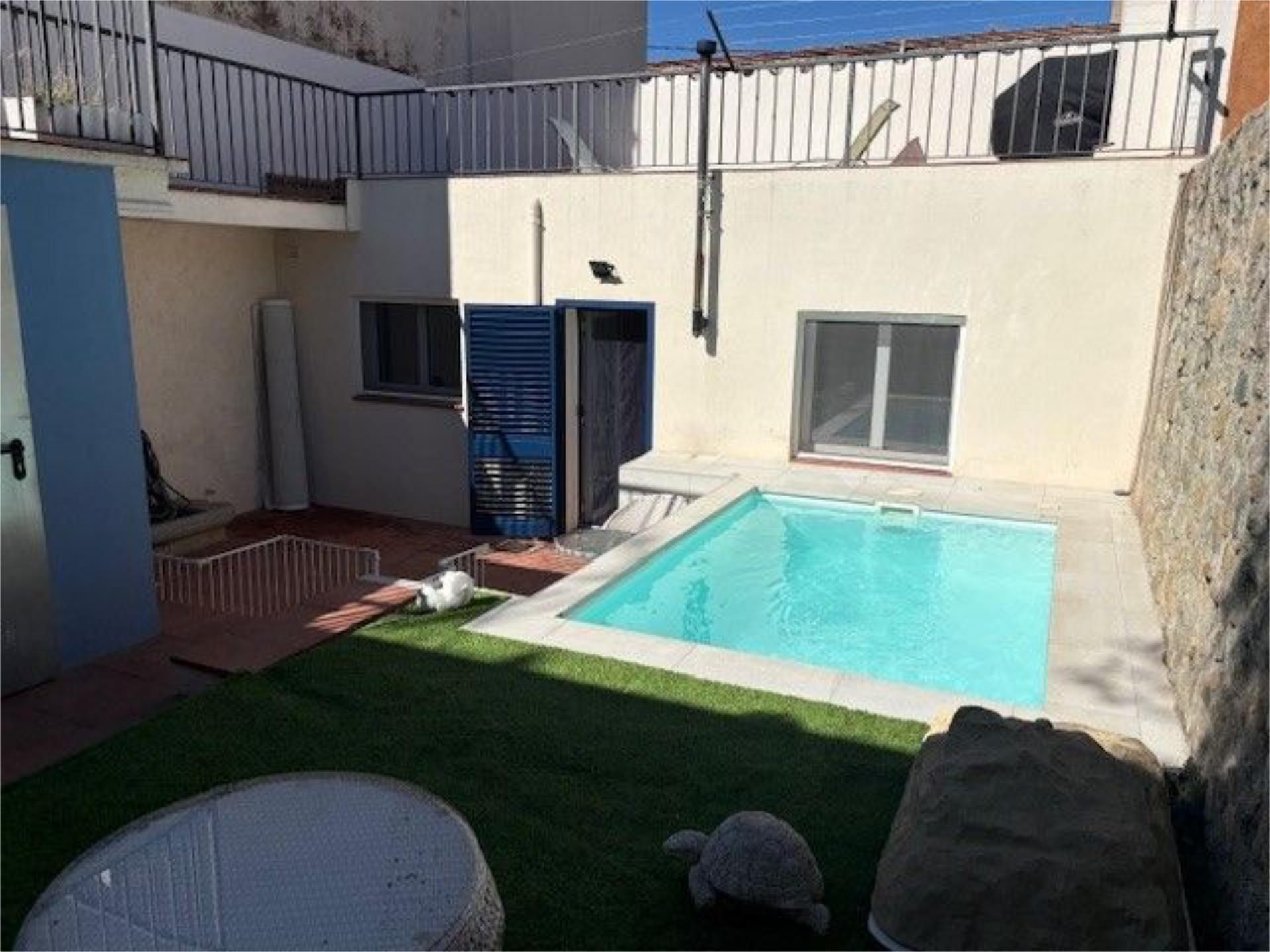 Piscina de Casa o xalet de lloguer en Agullana amb Calefacció, Jardí privat i Terrassa