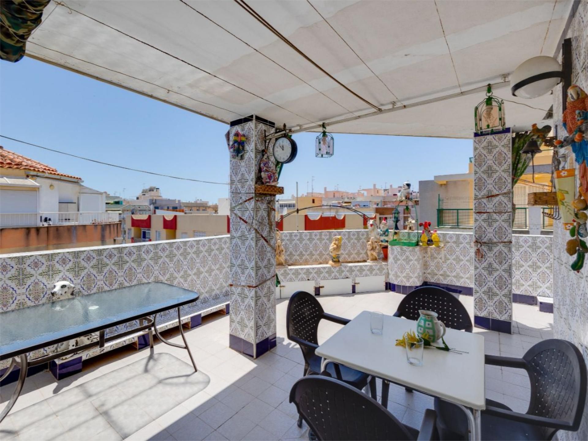 Terrace of Attic to rent in Torrevieja  with Air Conditioner, Heating and Terrace