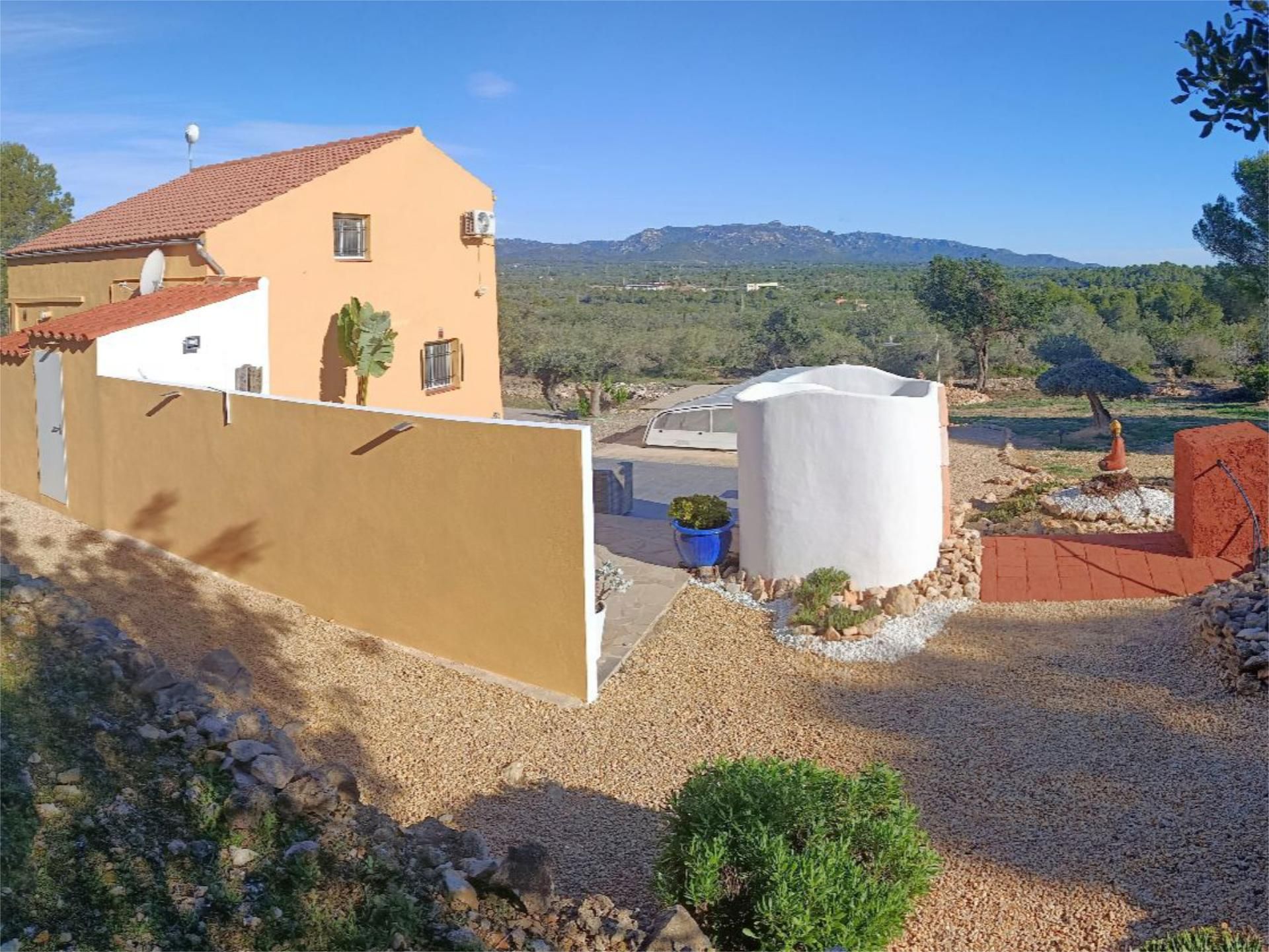 Exterior view of Flat for sale in El Perelló  with Air Conditioner, Terrace and Swimming Pool
