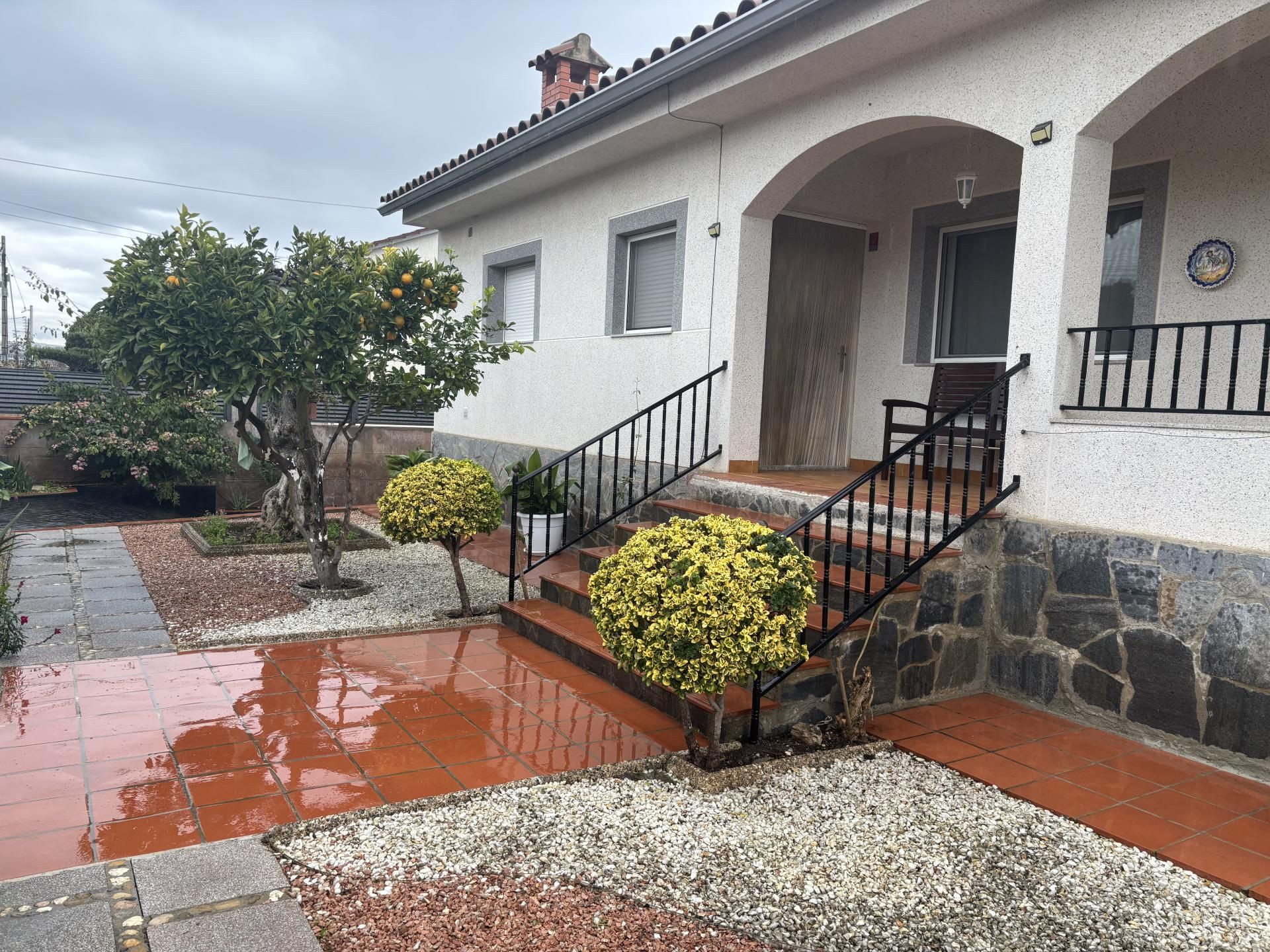 Garden of House or chalet to rent in Masquefa  with Heating, Private garden and Terrace