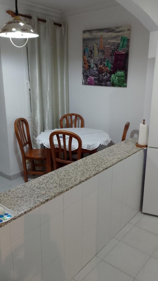 Dining room of Flat to rent in Garrucha  with Air Conditioner, Terrace and Swimming Pool