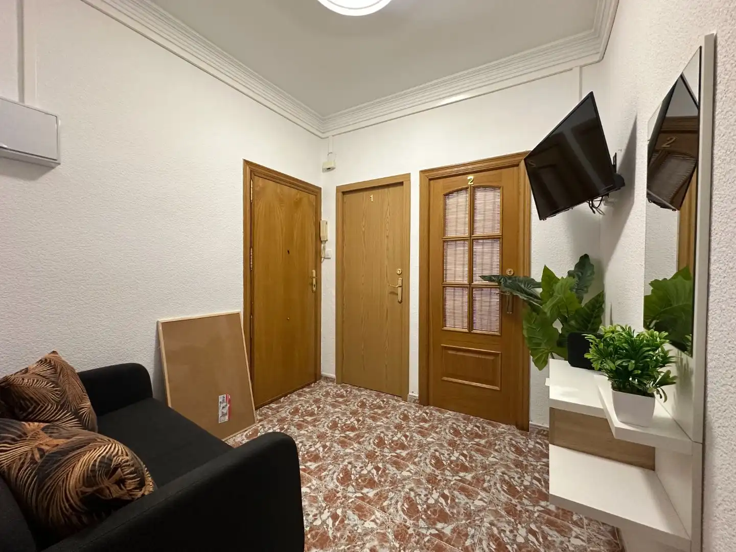 Room in Avinguda del Comte de Torrefiel, 23, El Llombo Flat for share in Ontinyent with Terrace, Storage room and Furnished