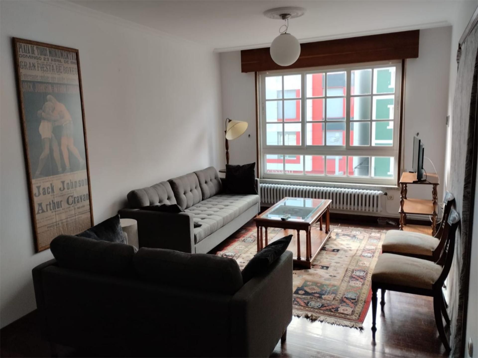 Flat for rent in Rúa das Pasadiñas, 150, Burela Living room of Flat for rent in Burela with Heating, Parquet flooring and Furnished