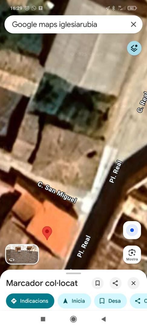 Vista exterior de Casa o xalet en venda en Iglesiarrubia amb Jardí privat