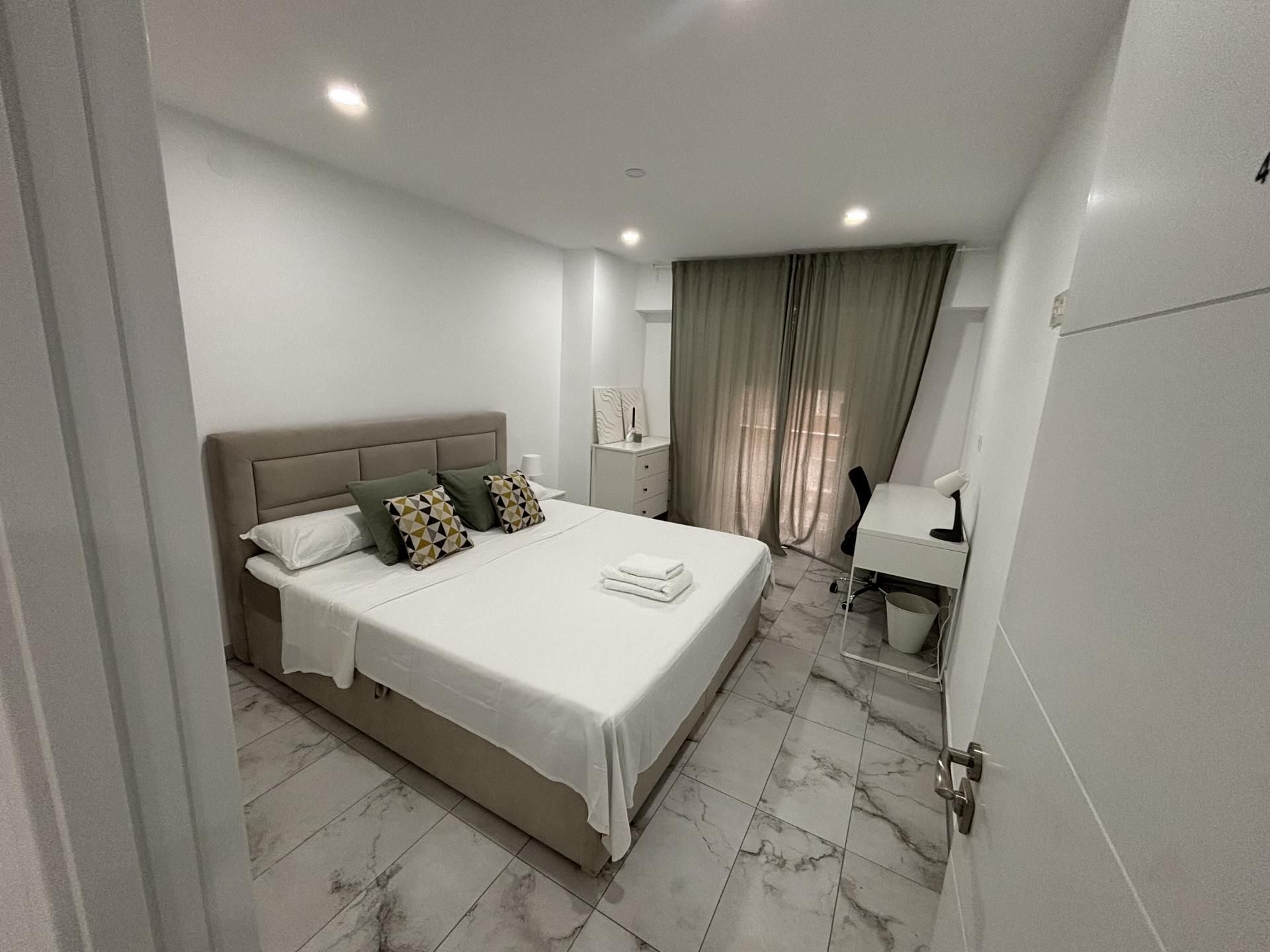 Bedroom of Flat to share in Cartagena  with Air Conditioner, Heating and Furnished