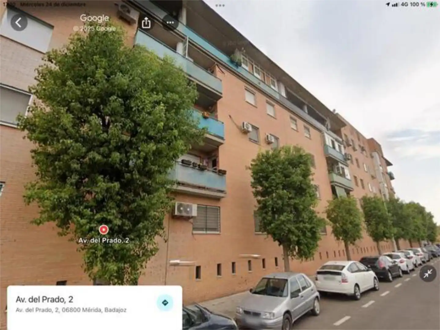 Vista exterior de Piso en venta en Mérida con Calefacción y Terraza