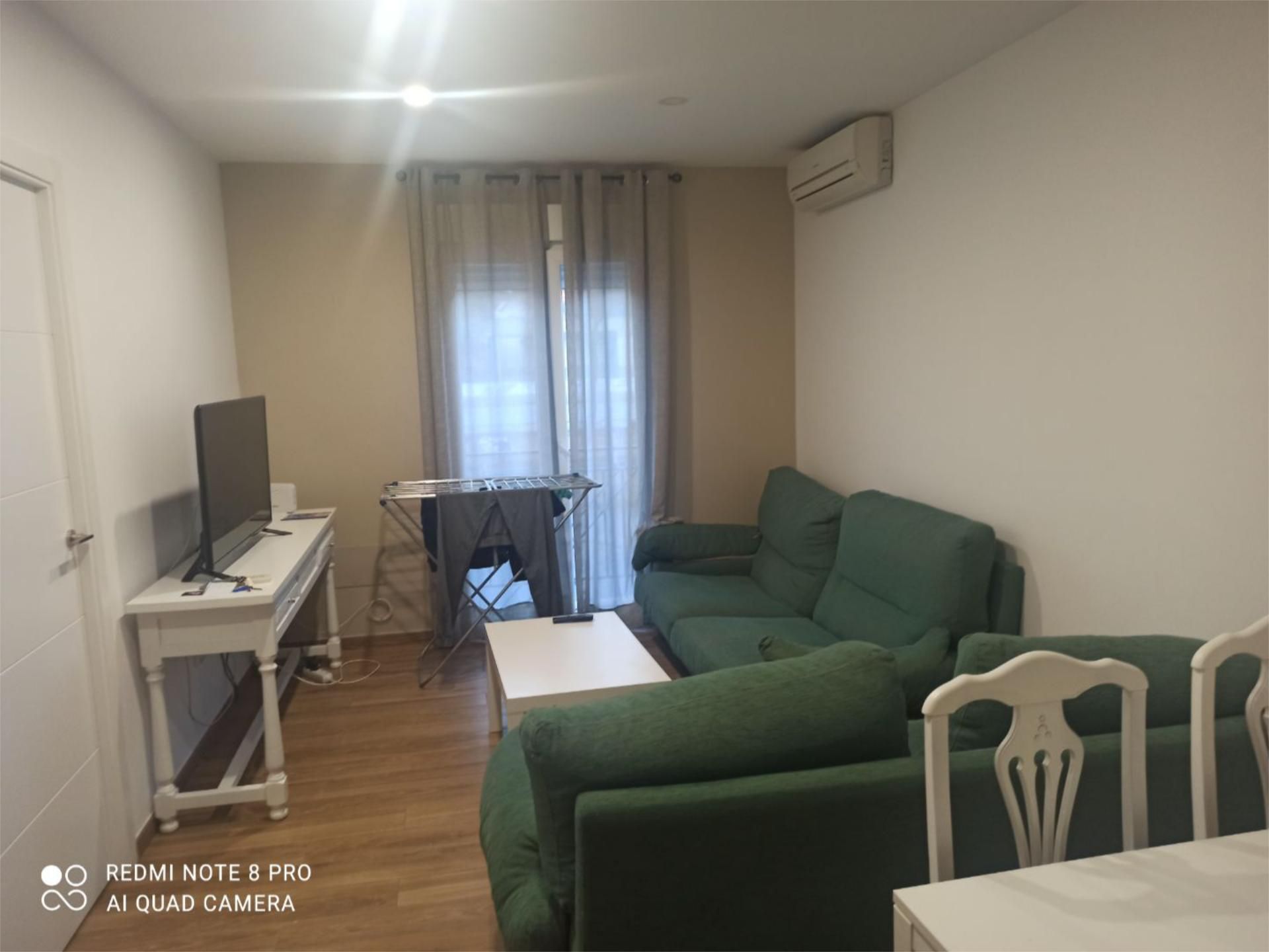 Living room of Flat to share in  Toledo Capital  with Air Conditioner