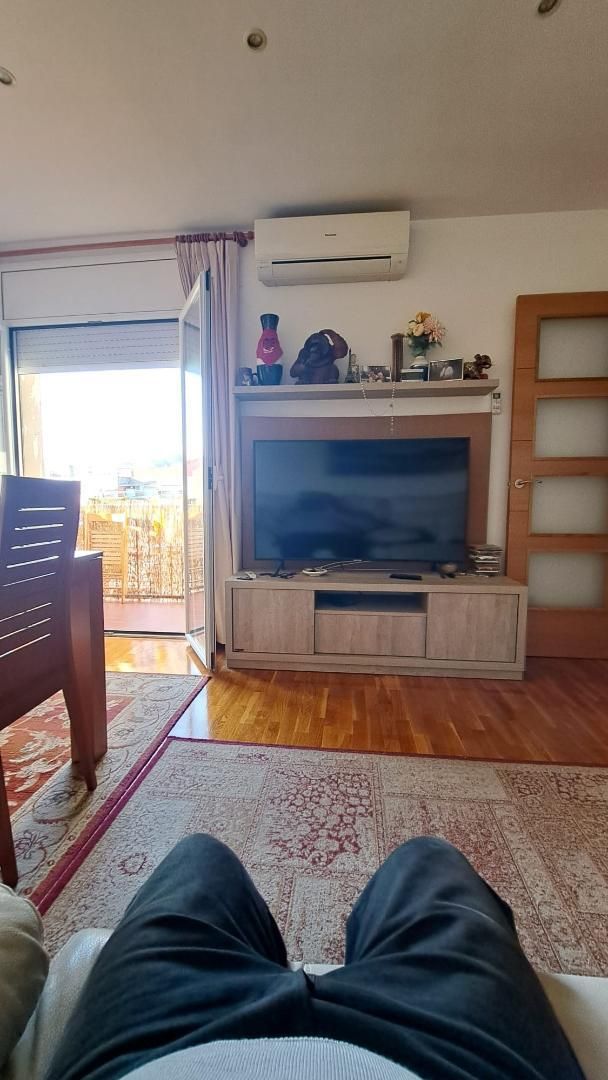 Living room of Attic for sale in  Barcelona Capital  with Air Conditioner and Terrace