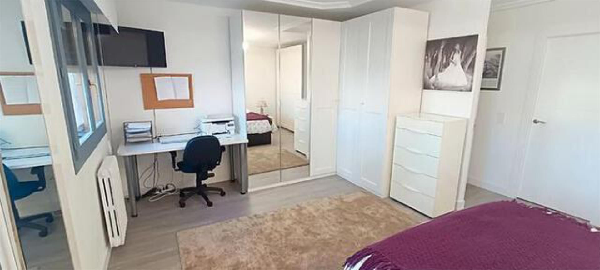 Bedroom of Flat for sale in  Zaragoza Capital  with Heating, Terrace and Storage room