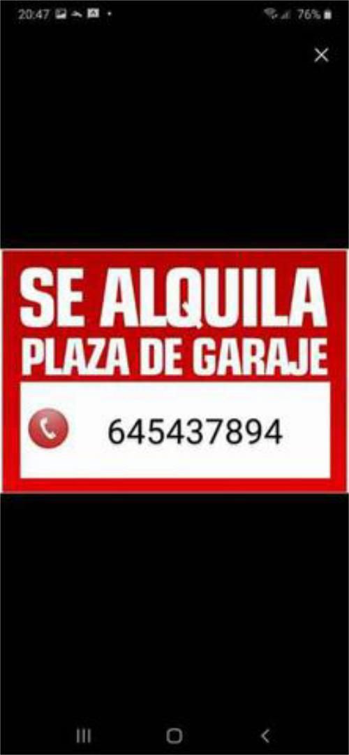 Garatge de lloguer en Miranda de Ebro