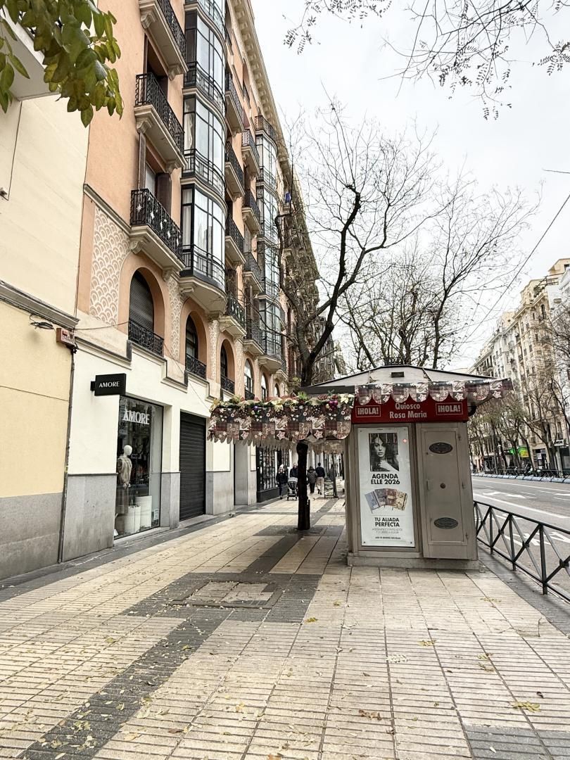 Exterior view of Flat for sale in  Madrid Capital  with Air Conditioner