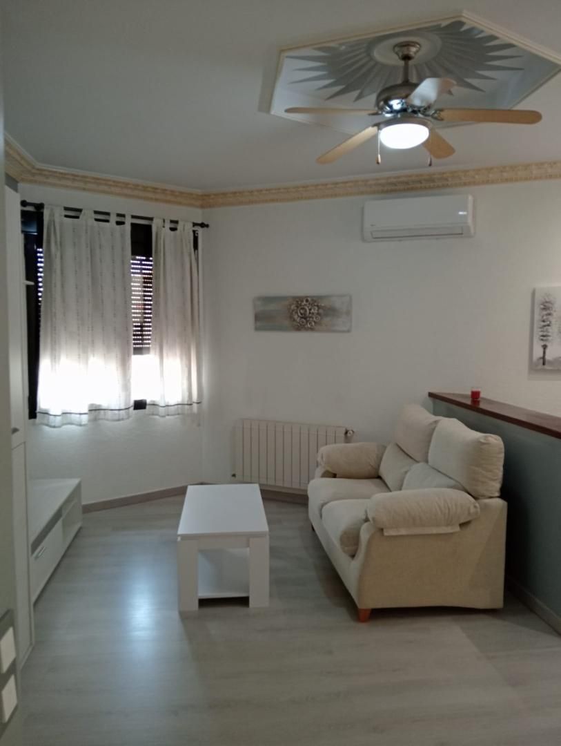 Living room of Study to rent in Socuéllamos  with Air Conditioner, Heating and Parquet flooring