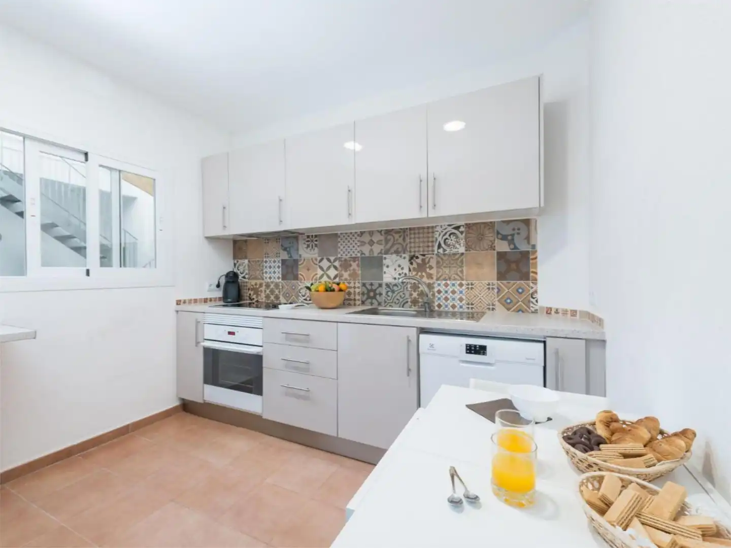 Einfamilien-Reihenhaus zum Verkauf in Carrer Isabel Garau, 58, Can Picafort Küche von Einfamilien-Reihenhaus zum Verkauf in Santa Margalida mit Klimaanlage, Terrasse und Balkon