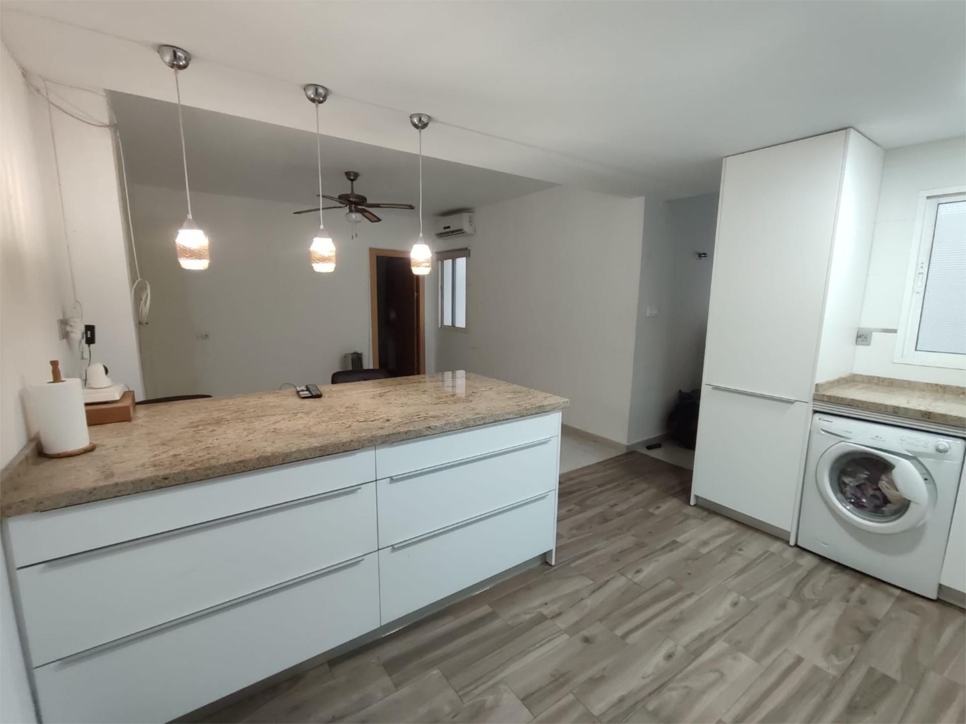 Kitchen of Flat for sale in  Granada Capital  with Air Conditioner