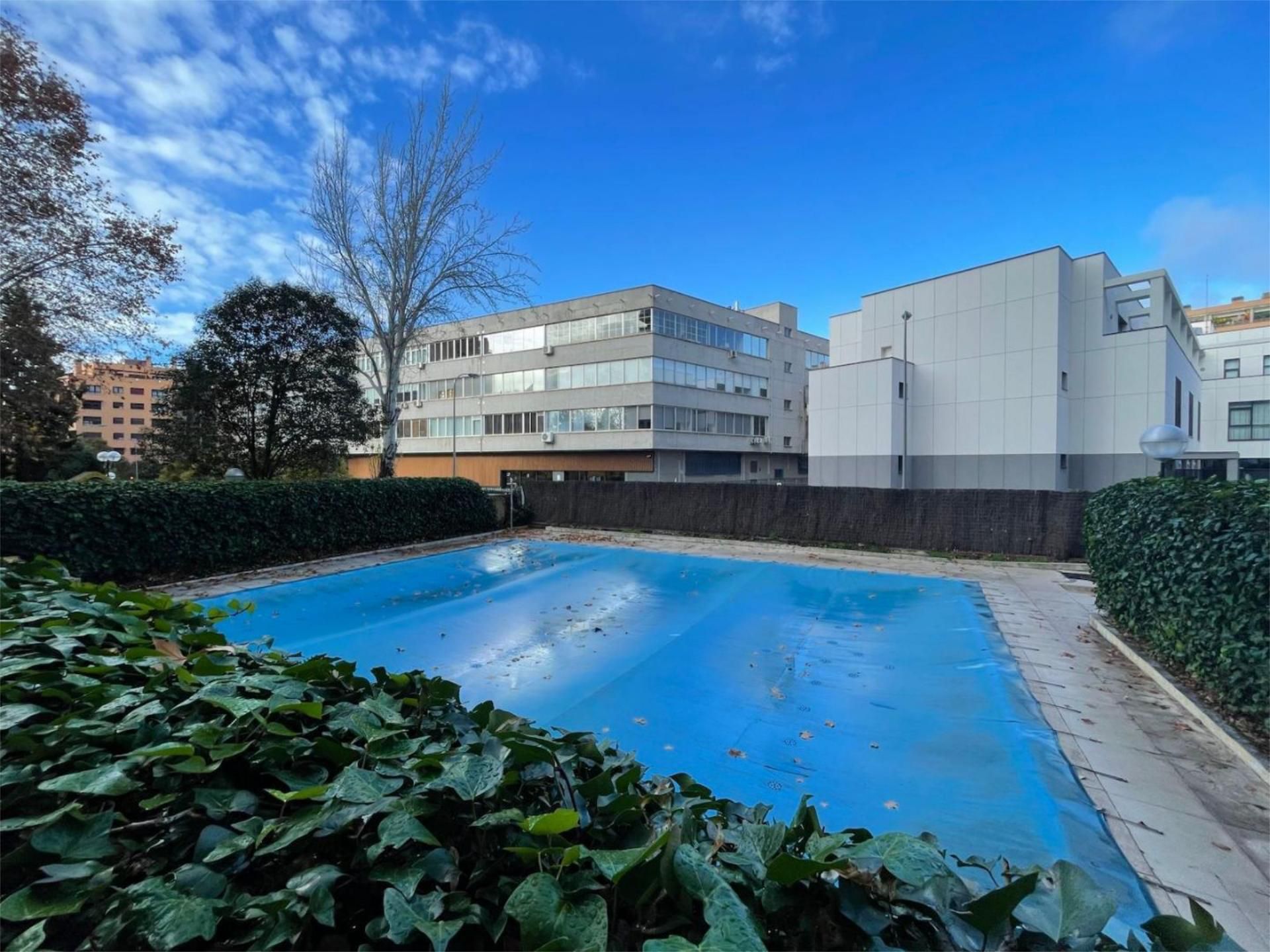 Piscina de Pis en venda en  Madrid Capital amb Calefacció, Jardí privat i Parquet