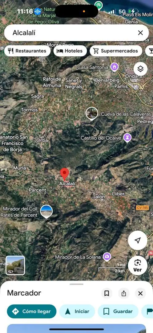 Planta baja en venta en Alcalalí con Calefacción y Balcón