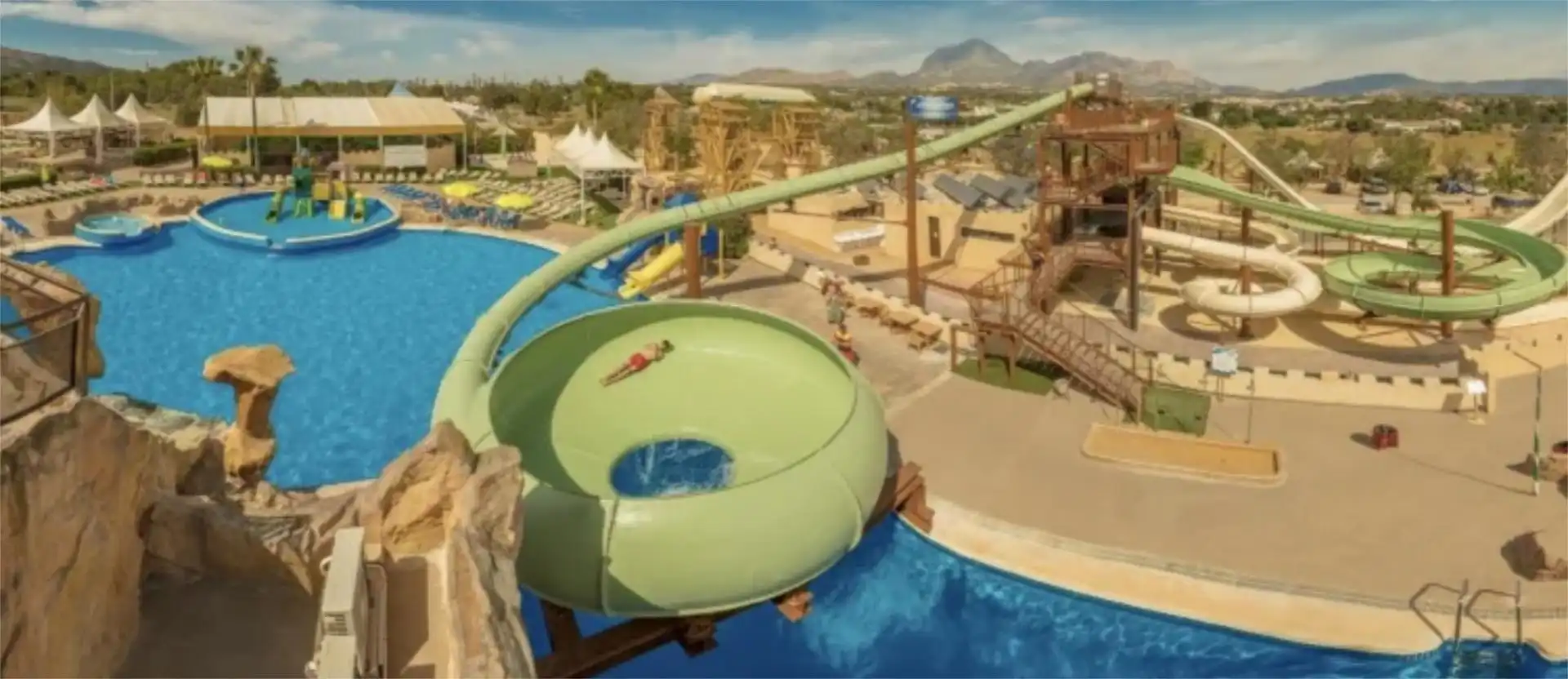 Piscina de Casa o chalet de alquiler en La Nucia con Aire acondicionado, Terraza y Piscina