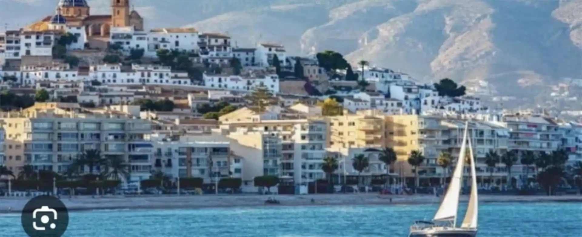 Vista exterior de Casa o chalet de alquiler en La Nucia con Aire acondicionado, Terraza y Piscina