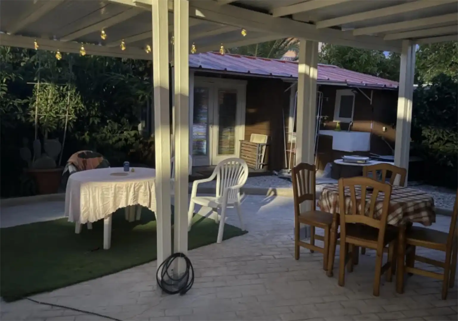 Terraza de Casa o chalet de alquiler en La Nucia con Aire acondicionado, Terraza y Piscina