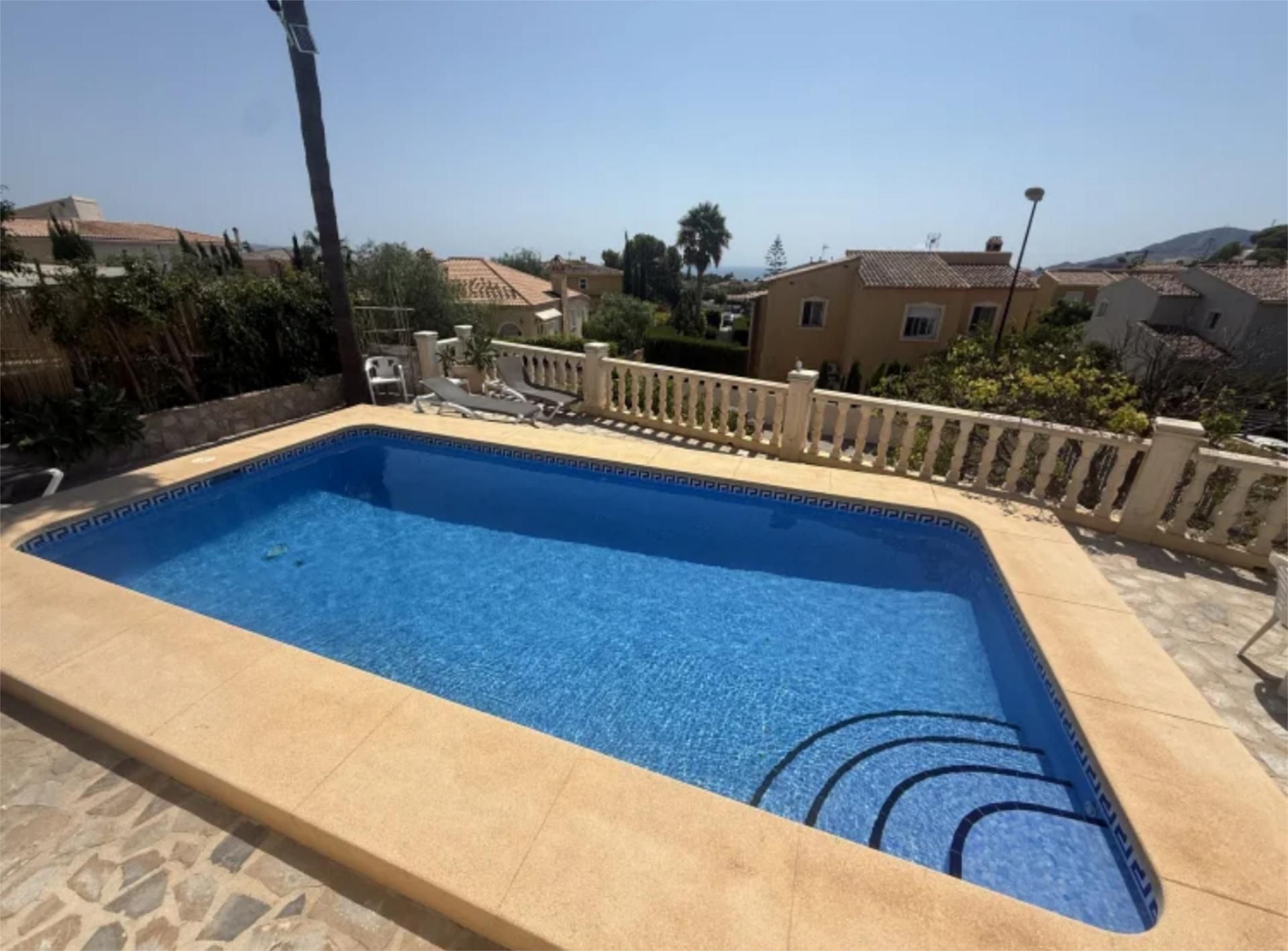 Swimming pool of House or chalet to rent in La Nucia  with Air Conditioner, Heating and Private garden