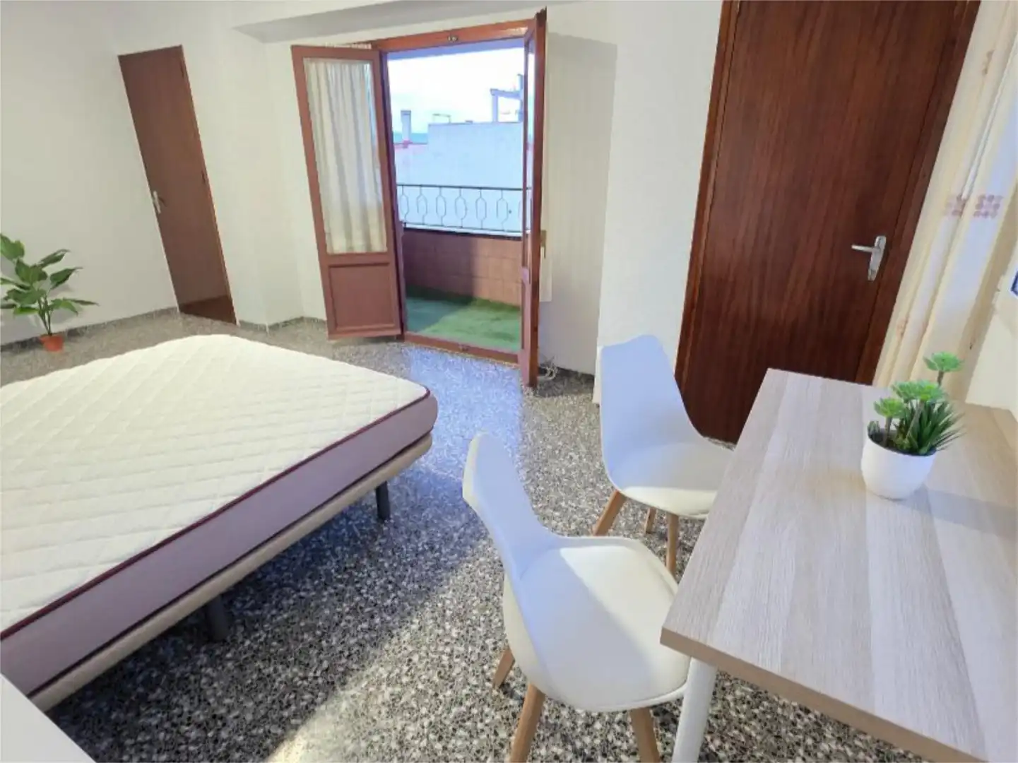 Bedroom of Flat for share in Villena  with Furnished and Balcony