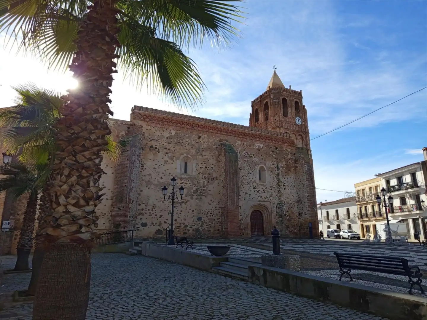 Vista exterior de Casa adosada en venda en Puebla de la Reina amb Aire condicionat, Calefacció i Terrassa