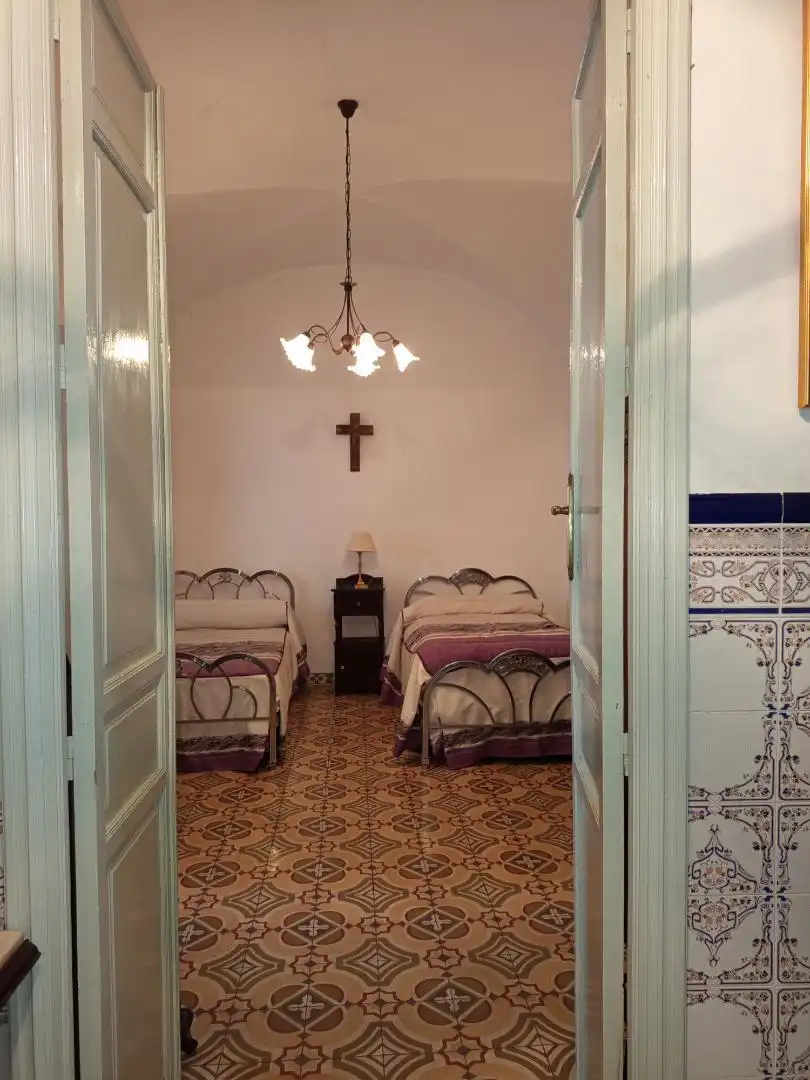 Dormitori de Casa adosada en venda en Puebla de la Reina amb Aire condicionat, Calefacció i Terrassa
