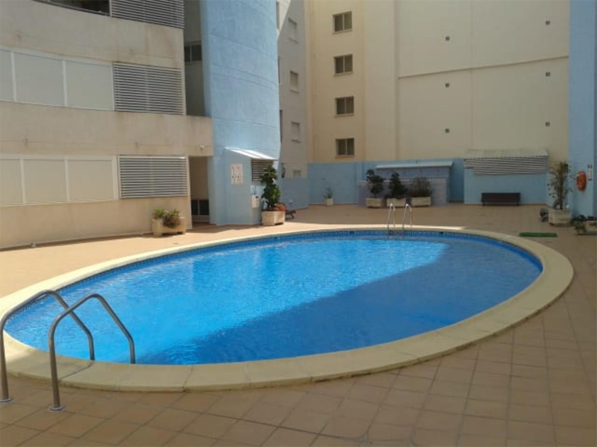 Swimming pool of Flat for sale in Calpe / Calp  with Air Conditioner, Terrace and Swimming Pool