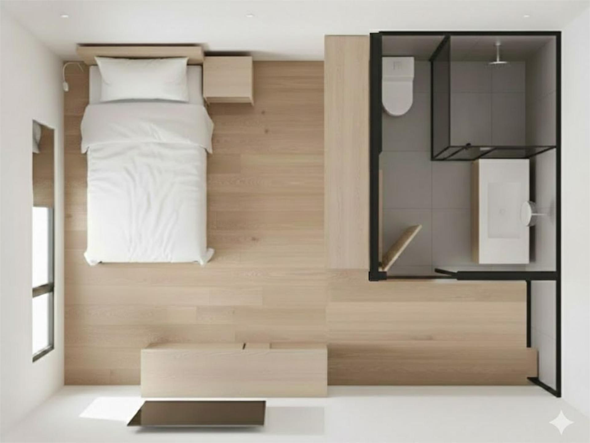 Bedroom of Study to rent in  Logroño