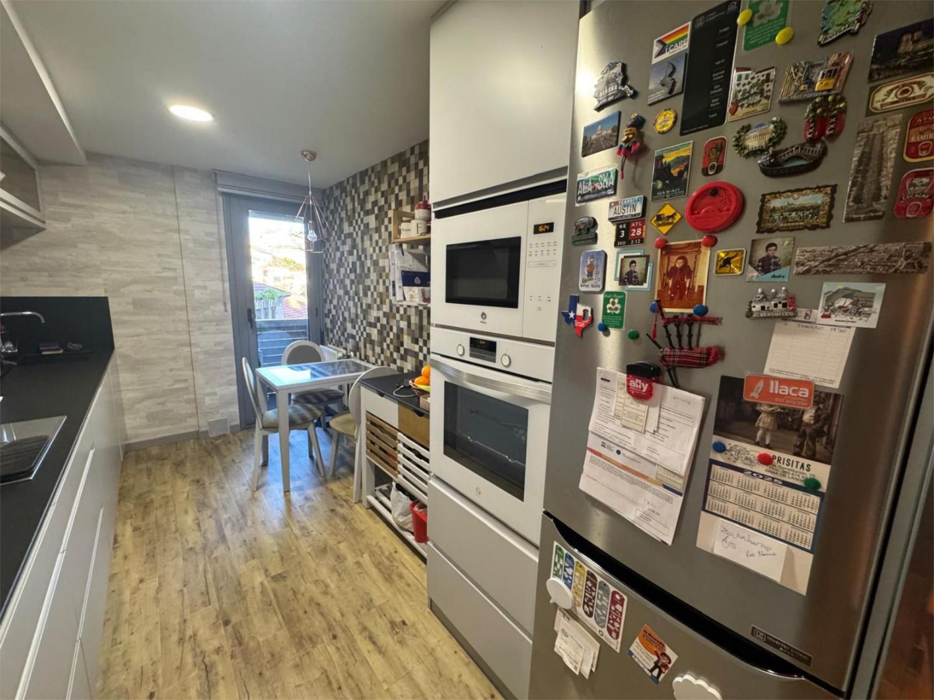 Kitchen of Flat for sale in Langreo  with Heating, Parquet flooring and Storage room