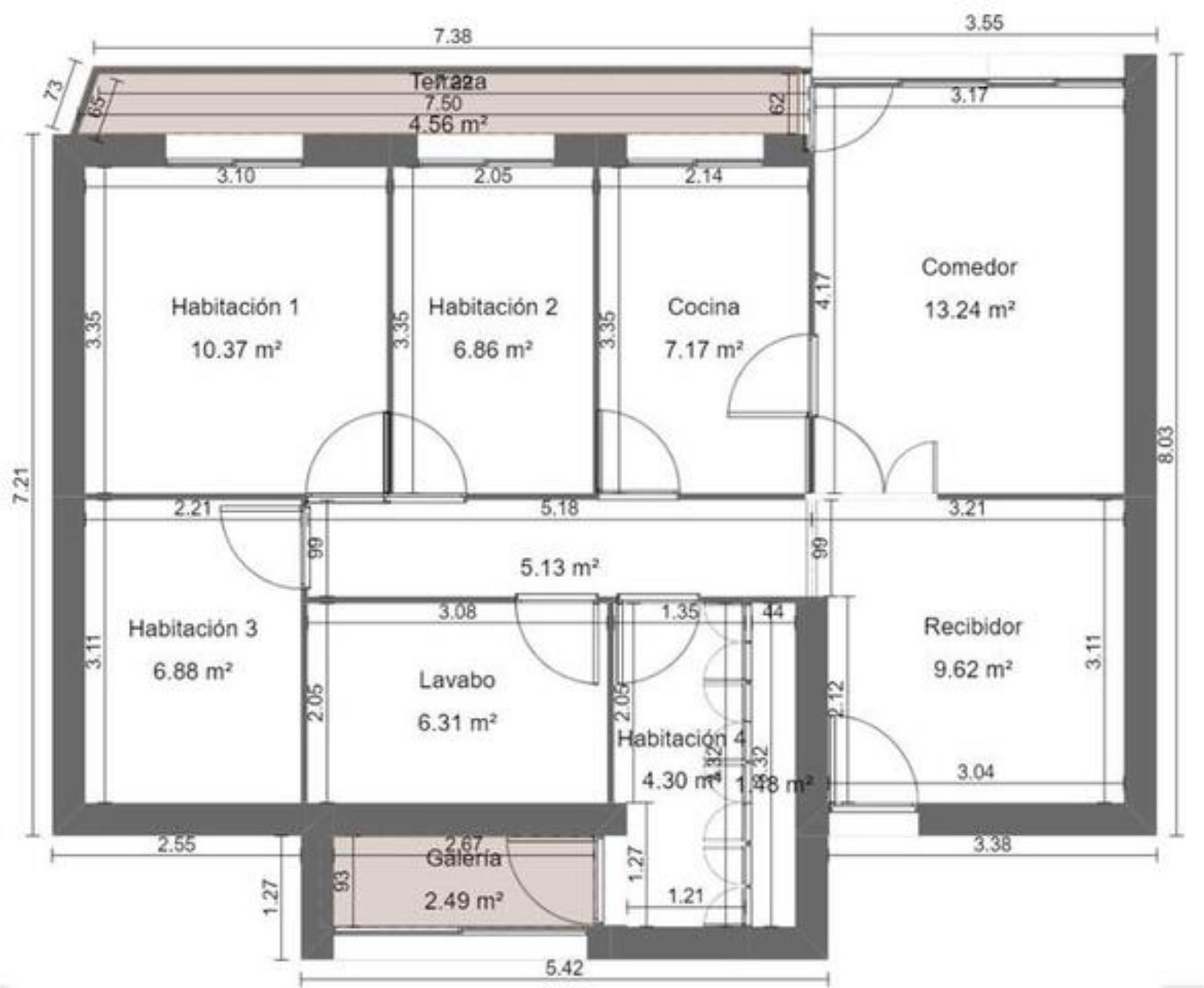 Piso para compartir en Berga con Calefacción